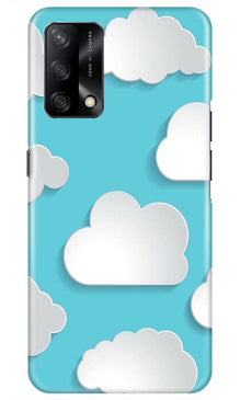 Clouds Mobile Back Case for Oppo F19 (Design - 210)