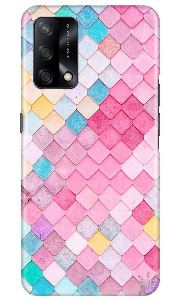 Pink Pattern Case for Oppo F19 (Design No. 215)