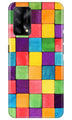 Colorful Square Case for Oppo F19 (Design No. 218)