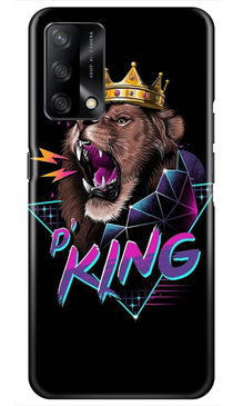Lion King Mobile Back Case for Oppo F19 (Design - 219)