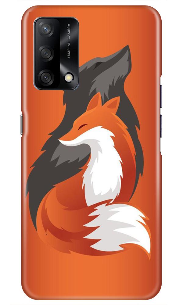 Wolf  Case for Oppo F19 (Design No. 224)