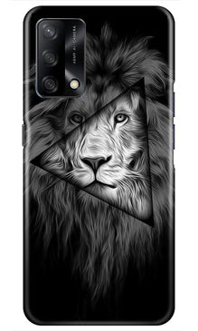 Lion Star Mobile Back Case for Oppo F19 (Design - 226)