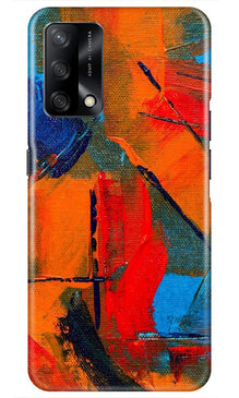 Modern Art Mobile Back Case for Oppo F19 (Design - 237)