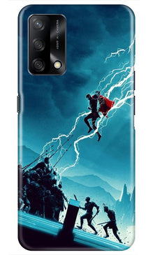 Thor Avengers Mobile Back Case for Oppo F19 (Design - 243)