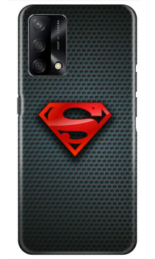 Superman Mobile Back Case for Oppo F19 (Design - 247)