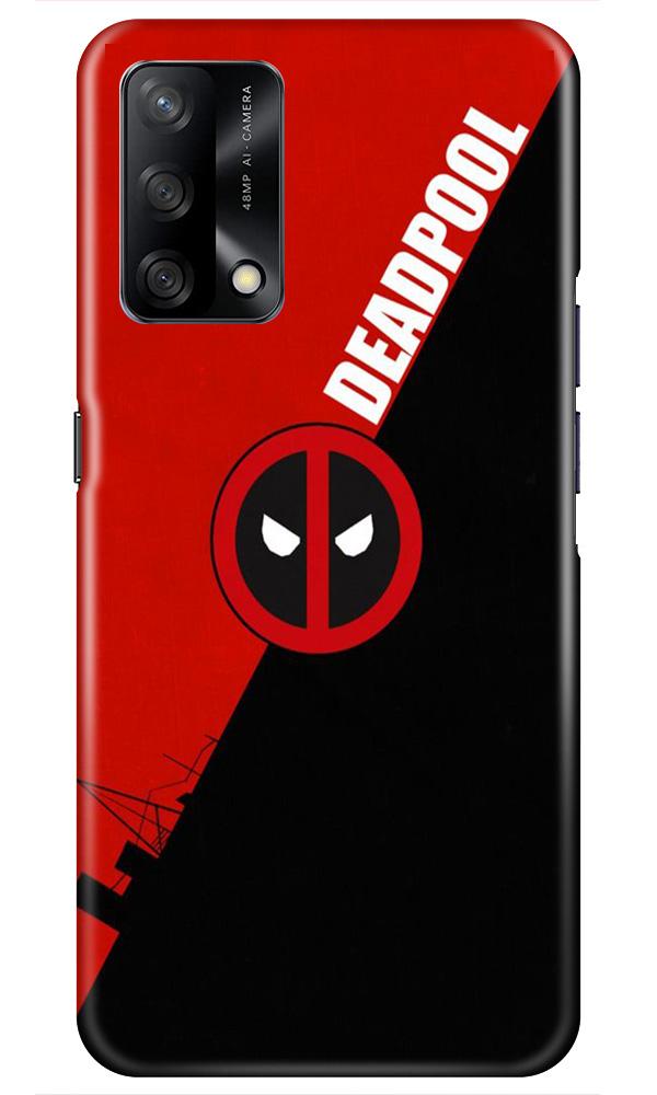 Deadpool Case for Oppo F19 (Design No. 248)