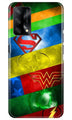 Superheros Logo Case for Oppo F19 (Design No. 251)