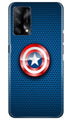 Captain America Shield Case for Oppo F19 (Design No. 253)