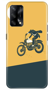 Bike Lovers Mobile Back Case for Oppo F19 (Design - 256)