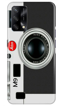 Camera Mobile Back Case for Oppo F19 (Design - 257)