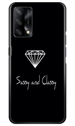 Sassy and Classy Case for Oppo F19 (Design No. 264)