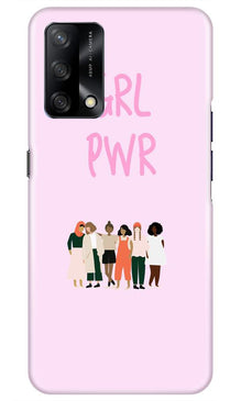 Girl Power Mobile Back Case for Oppo F19 (Design - 267)