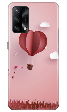 Parachute Mobile Back Case for Oppo F19 (Design - 286)