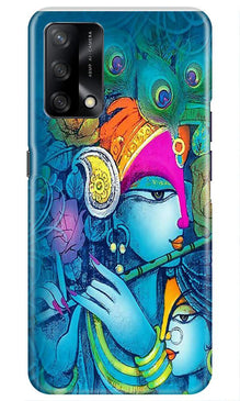 Radha Krishna Mobile Back Case for Oppo F19 (Design - 288)