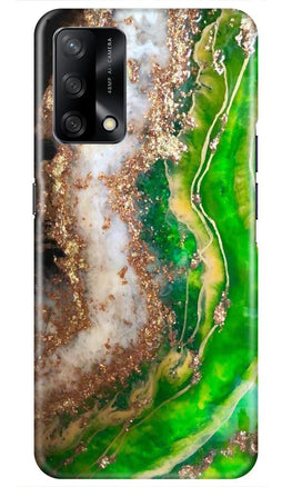 Marble Texture Mobile Back Case for Oppo F19 (Design - 307)