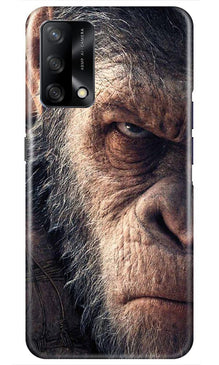 Angry Ape Mobile Back Case for Oppo F19 (Design - 316)