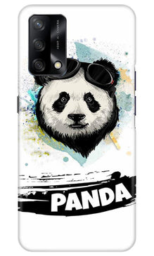 Panda Mobile Back Case for Oppo F19 (Design - 319)
