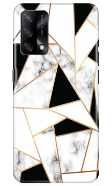 Marble Texture Mobile Back Case for Oppo F19 (Design - 322)
