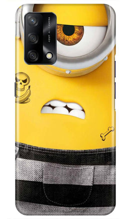 Minion Mobile Back Case for Oppo F19 (Design - 324)