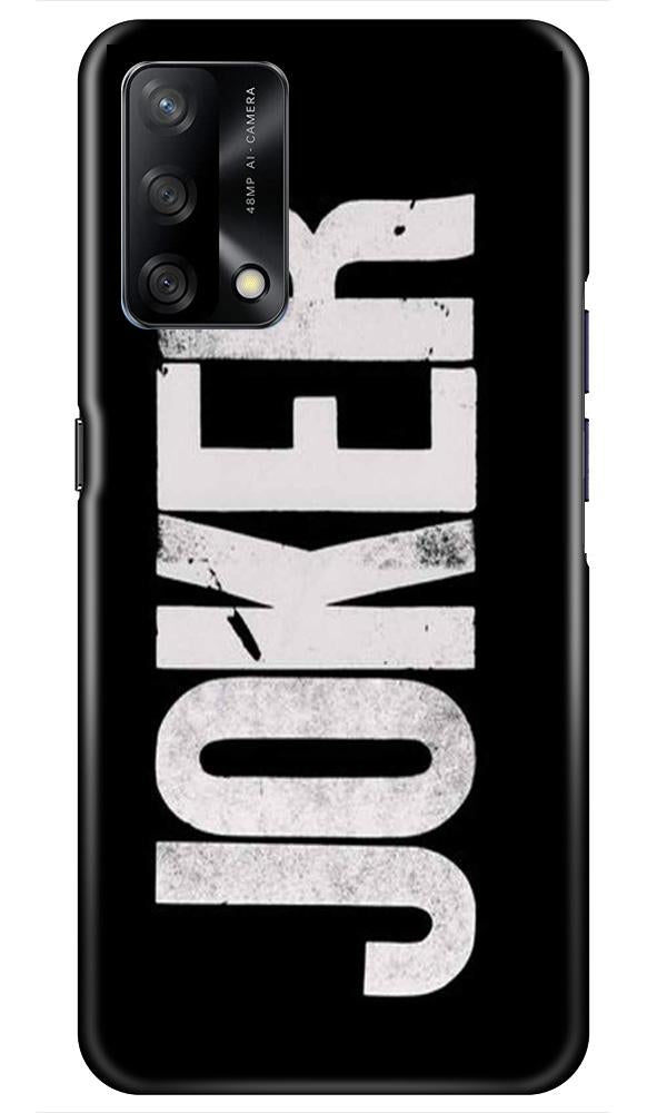 Joker Mobile Back Case for Oppo F19 (Design - 327)