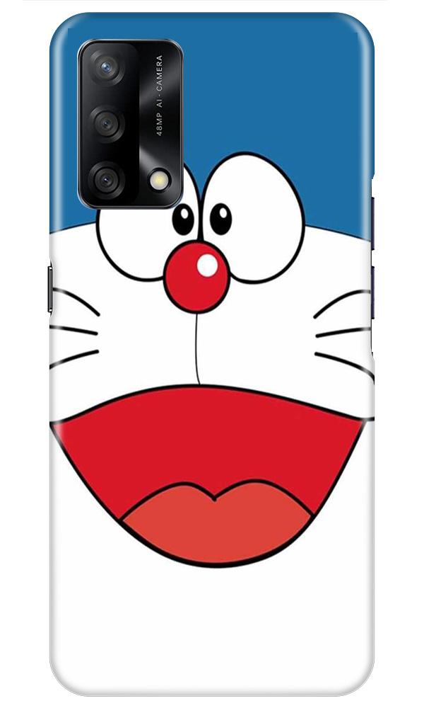 Doremon Mobile Back Case for Oppo F19 (Design - 340)