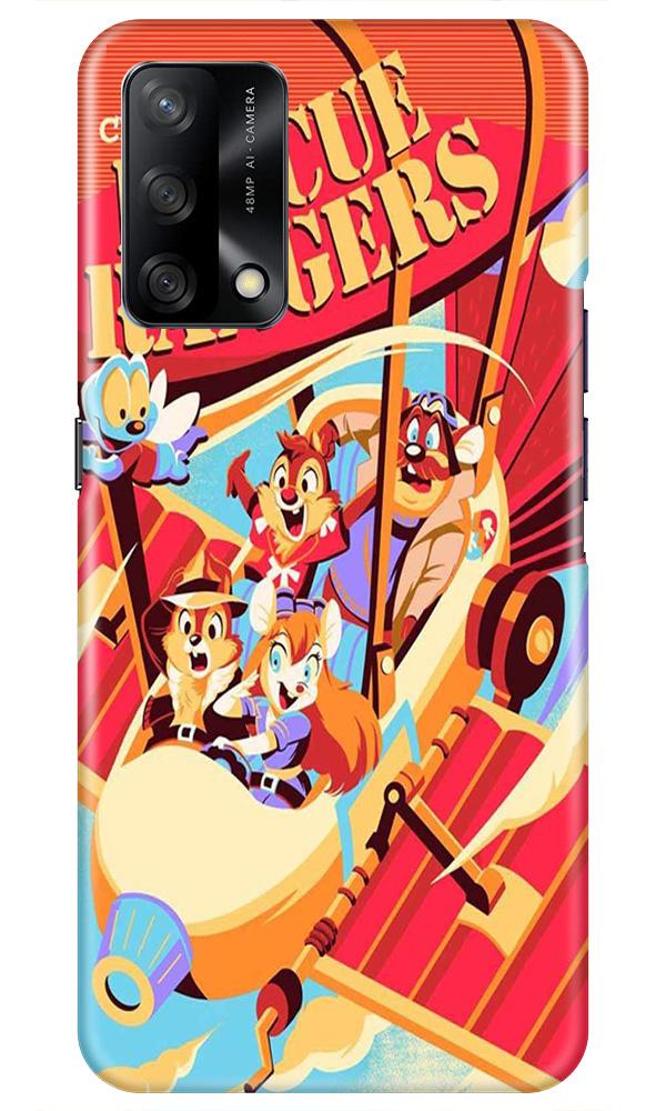 Rescue Rangers Mobile Back Case for Oppo F19 (Design - 341)