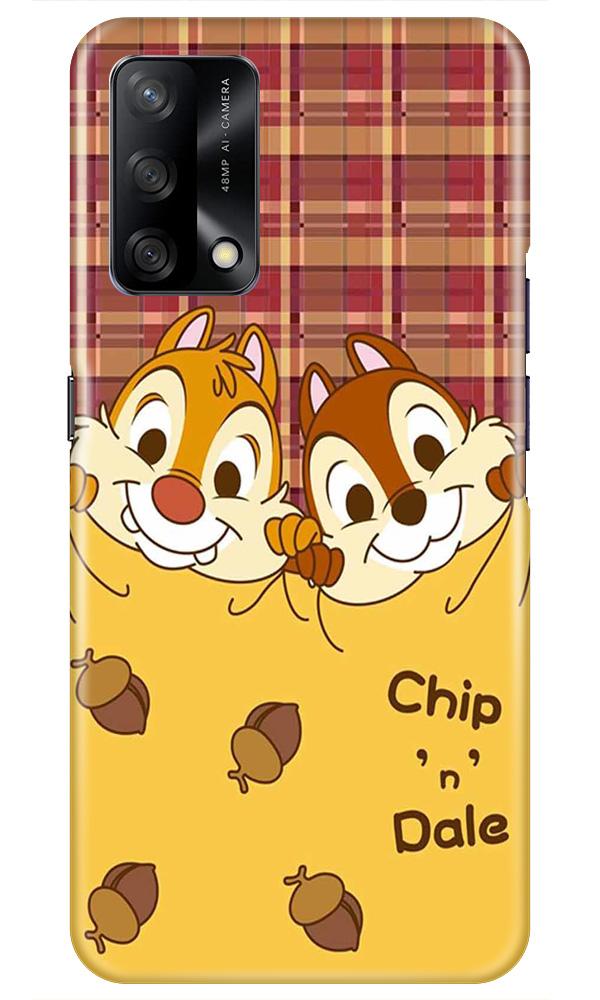 Chip n Dale Mobile Back Case for Oppo F19 (Design - 342)
