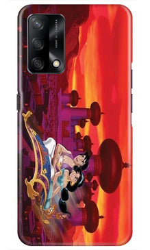 Aladdin Mobile Back Case for Oppo F19 (Design - 345)