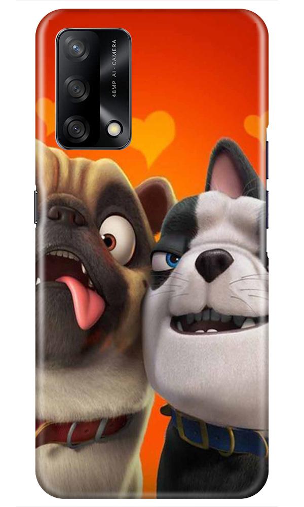 Dog Puppy Mobile Back Case for Oppo F19 (Design - 350)