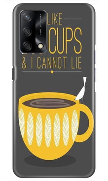 Big Cups Coffee Mobile Back Case for Oppo F19 (Design - 352)
