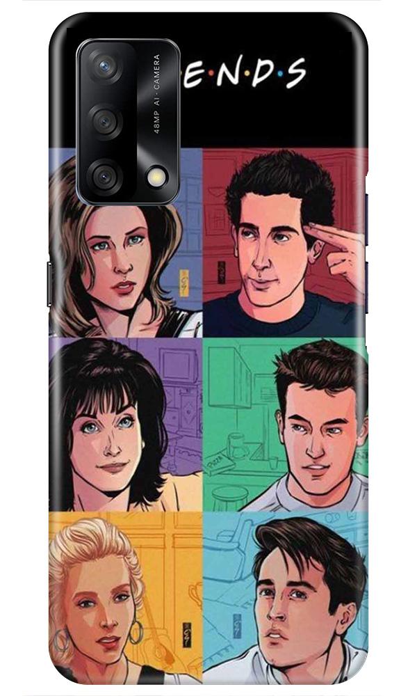 Friends Mobile Back Case for Oppo F19 (Design - 357)
