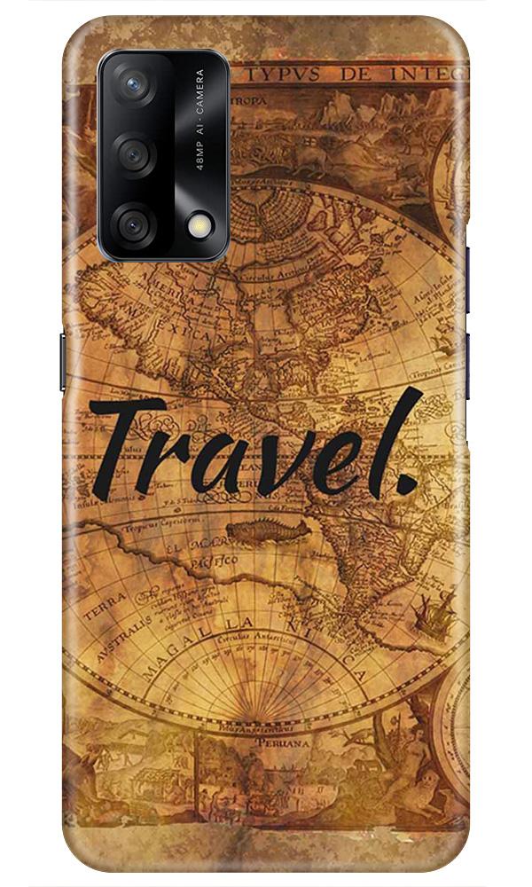 Travel Mobile Back Case for Oppo F19 (Design - 375)