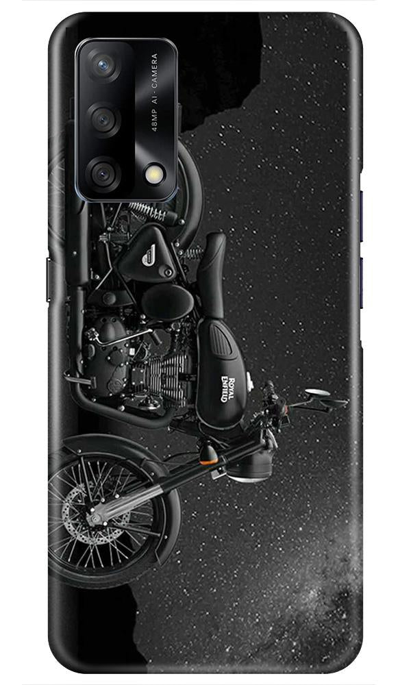 Royal Enfield Mobile Back Case for Oppo F19 (Design - 381)