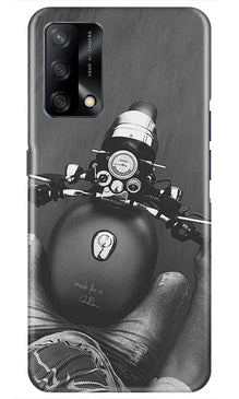 Royal Enfield Mobile Back Case for Oppo F19 (Design - 382)