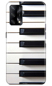 Piano Mobile Back Case for Oppo F19 (Design - 387)