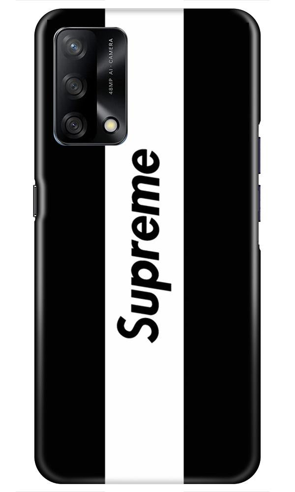 Supreme Mobile Back Case for Oppo F19 (Design - 388)