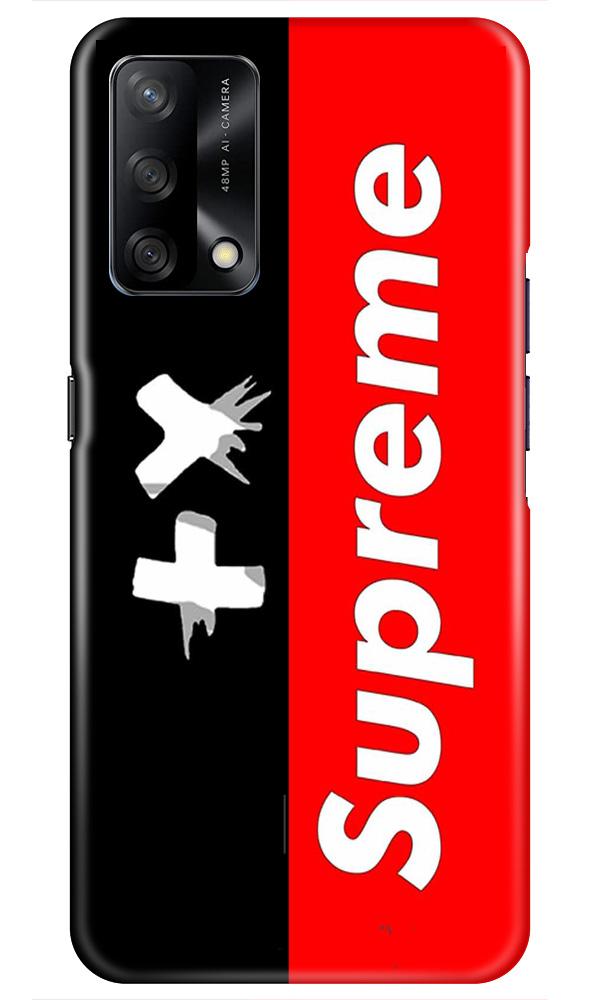 Supreme Mobile Back Case for Oppo F19 (Design - 389)
