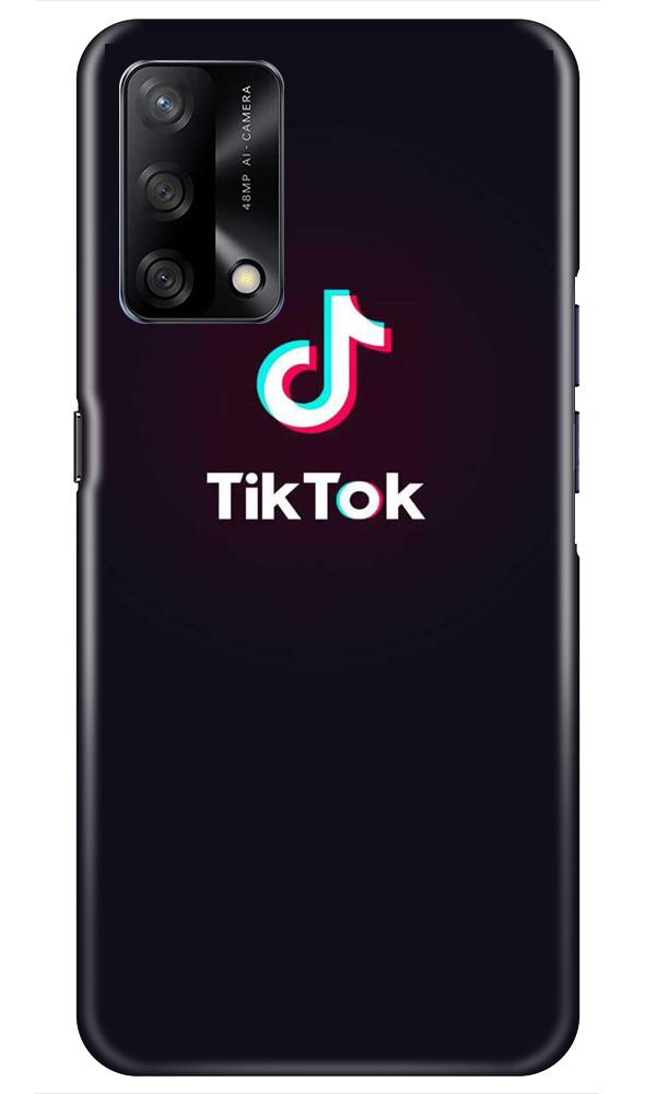 Tiktok Mobile Back Case for Oppo F19 (Design - 396)