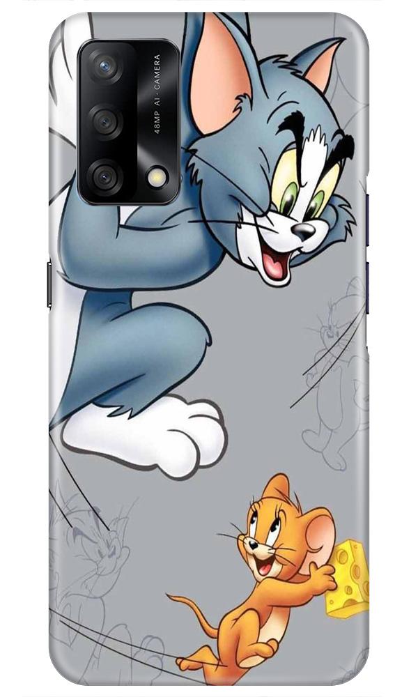 Tom n Jerry Mobile Back Case for Oppo F19 (Design - 399)
