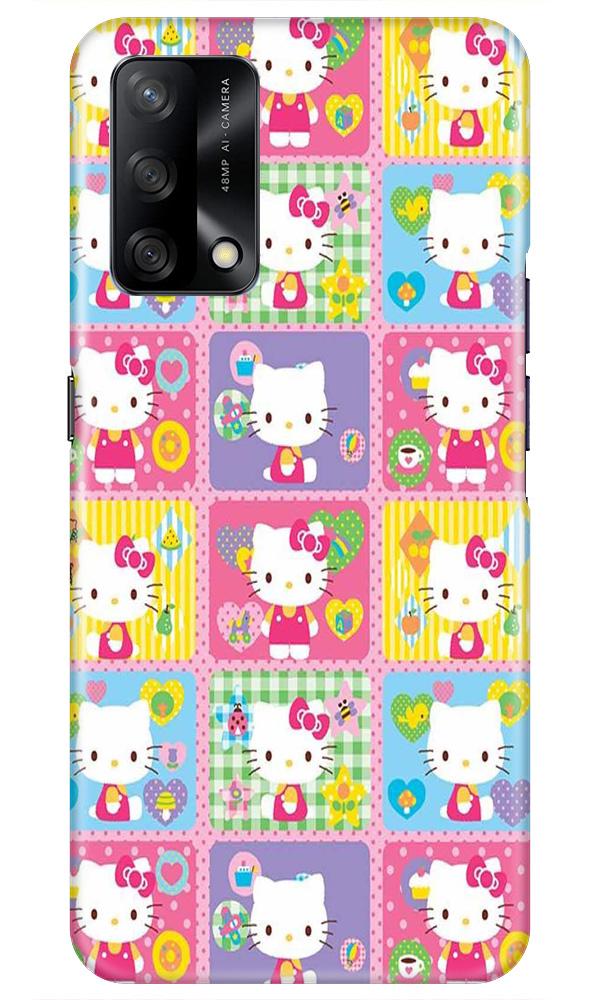 Kitty Mobile Back Case for Oppo F19 (Design - 400)