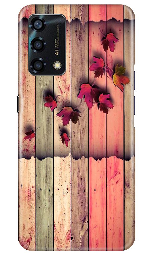 Wooden look2 Case for Oppo F19s