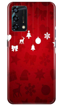 Christmas Mobile Back Case for Oppo F19s (Design - 78)