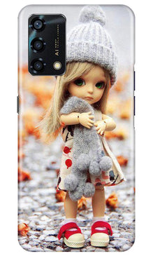 Cute Doll Mobile Back Case for Oppo F19s (Design - 93)