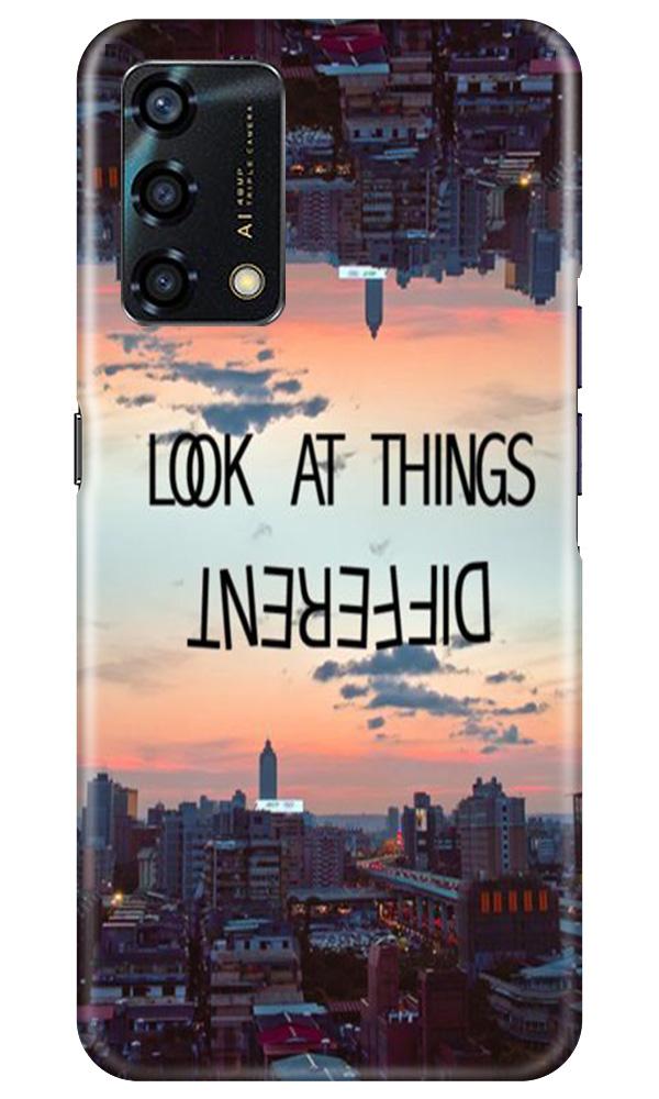 Look at things different Case for Oppo F19s
