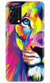 Colorful Lion Case for Oppo F19s  (Design - 110)