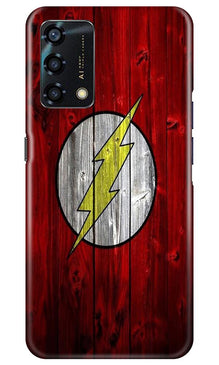 Flash Superhero Mobile Back Case for Oppo F19s  (Design - 116)