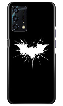 Batman Superhero Mobile Back Case for Oppo F19s  (Design - 119)