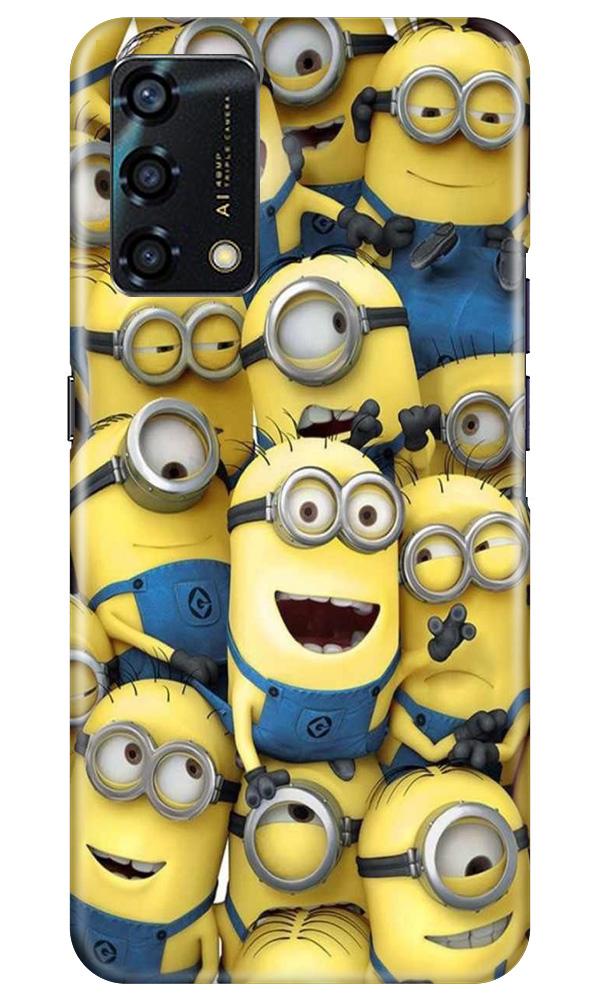 Minions Case for Oppo F19s  (Design - 127)