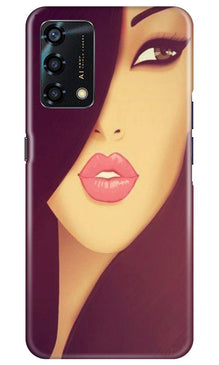 Girlish Mobile Back Case for Oppo F19s  (Design - 130)