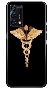 Doctor Logo Mobile Back Case for Oppo F19s  (Design - 134)